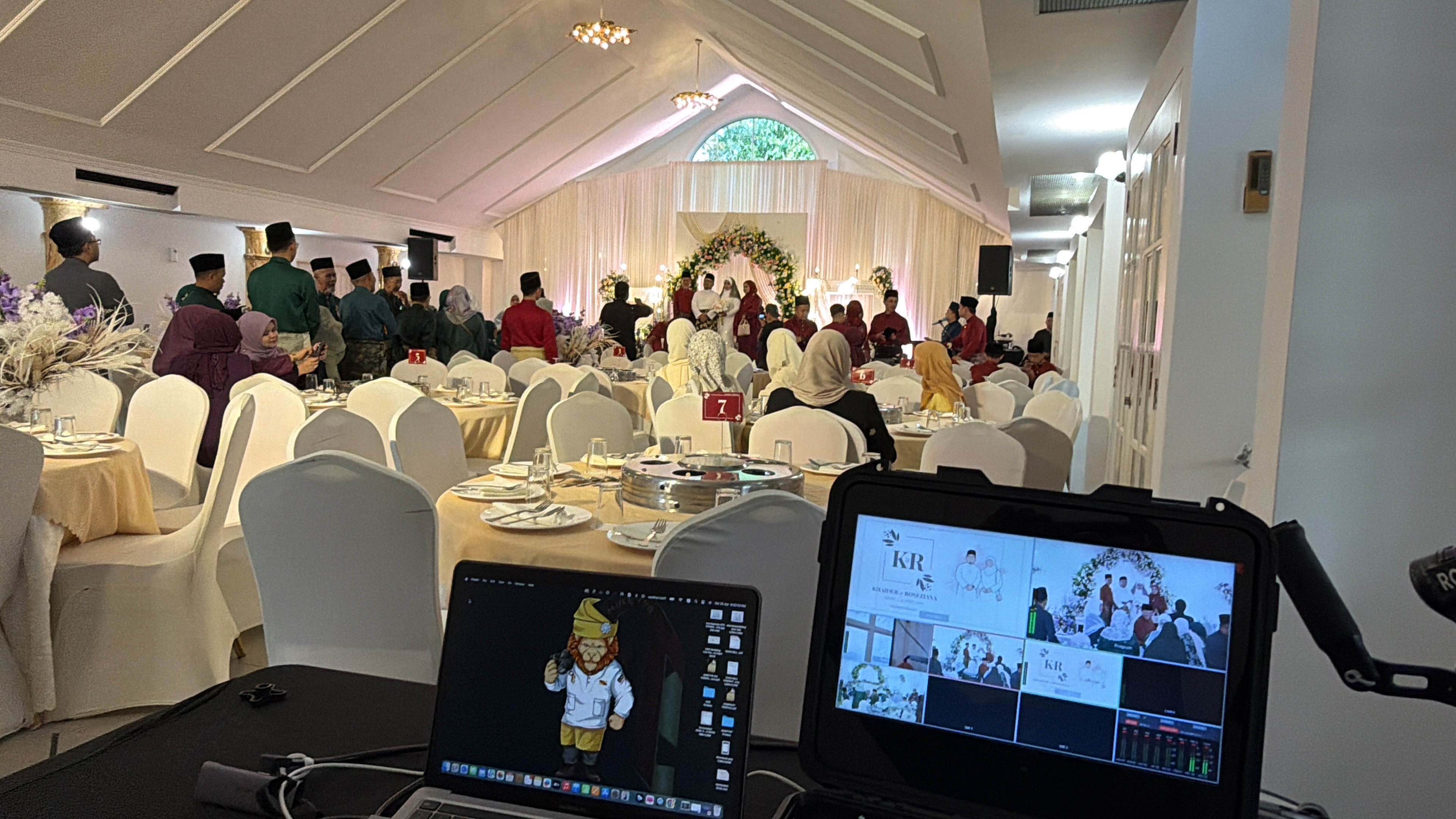 Wedding reception